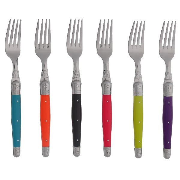 JEAN DUBOST - Coffret de 6 fourchettes - Laguiole Tonic Mix