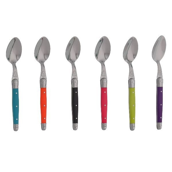 JEAN DUBOST - Coffret de 6 cuillères à café - Laguiole Tonic Mix