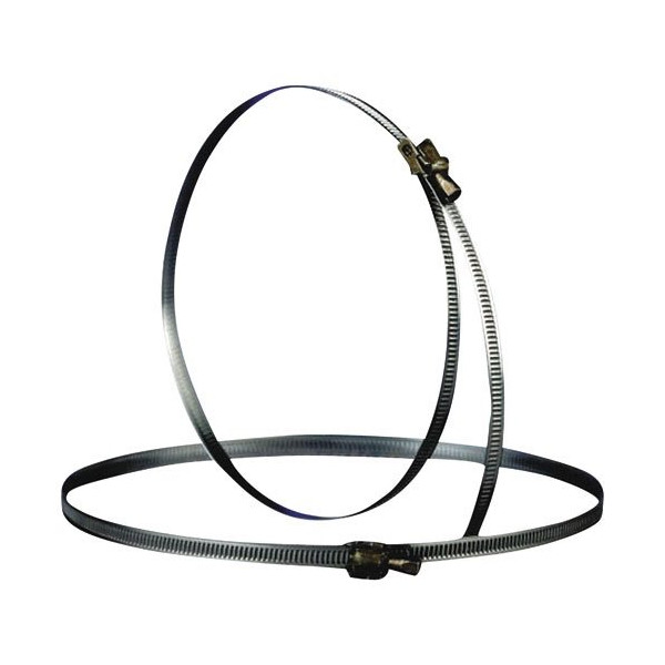 AUTOGYRE - Colliers universels 60 à 215mm gaine par carte de 2 79001