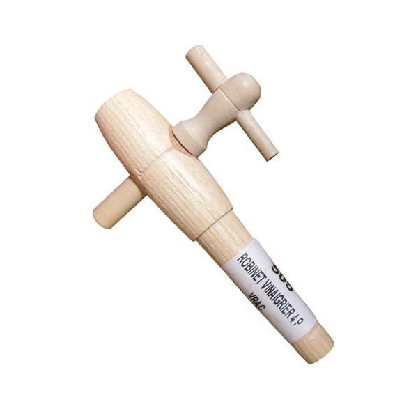 BOUCHONNERIE JOCONDI - Robinet bois vinaigrier n4