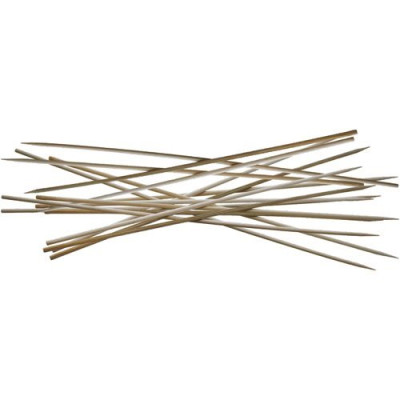 BROCHETTES BAMBOU 30CM X100PIECES (Vendu par 1)