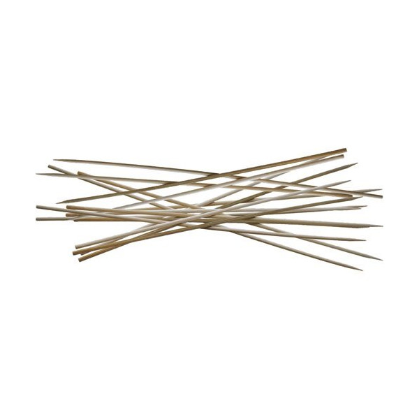 COOK IN GARDEN - Lot de 100 brochettes 30 cm en bambou