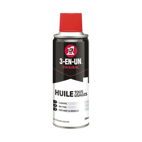 3-EN-UN - Huile Tous Usages 3 en 1 200 ml