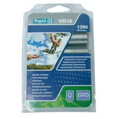 AGRAFE GRILLAGE VR16 GALVA (400) BTE (Vendu par 1)