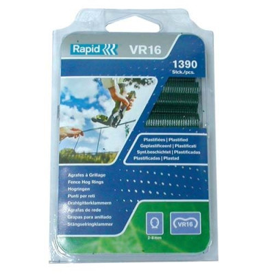 AGRAFE GRILLAGE VR16 PLAST.(1390) BTE (Vendu par 1)