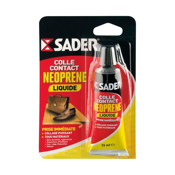 SADER - Sader colle contact néoprène liquide tube 55ml
