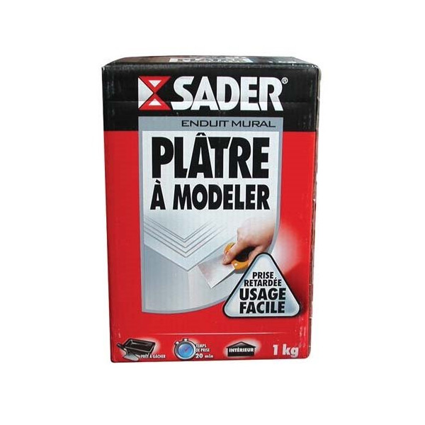SADER - Platre à modeler poudre 1kg