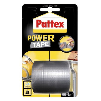 PATTEX POWER TAPE GRIS ETUI 5M (Vendu par 1)