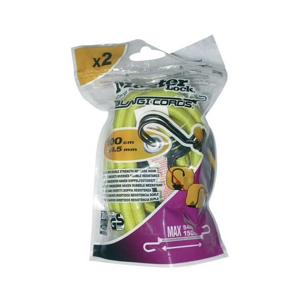 MASTER LOCK - Sandow 100cm jaune 2p sc