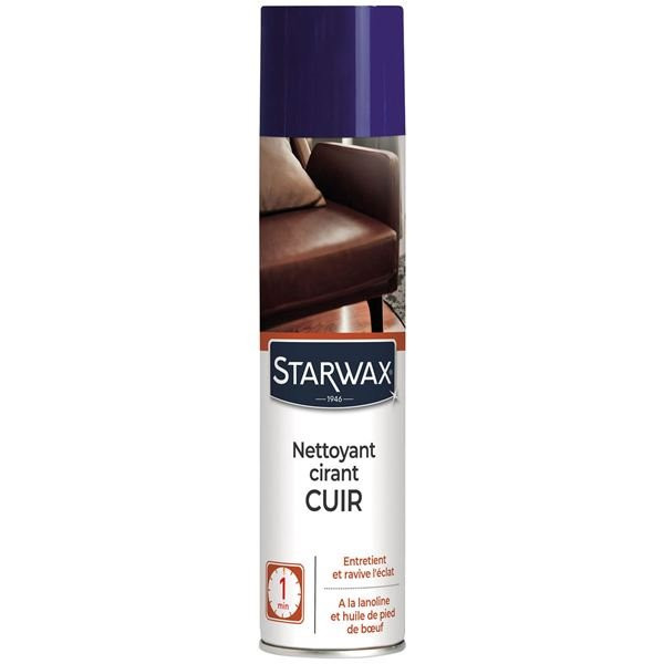 STARWAX - Entretien cuir aérosol 300ml Starwax