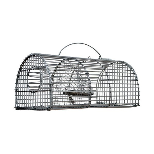 LUCIFER - Nasse à souris grillage soudé forme tunnel 23 x 14 x 10 cm