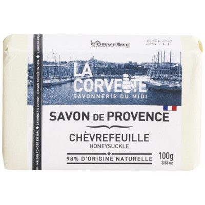 SAVON DE PROVENCE CHEVREFEUILLE 100G (Vendu par 1)