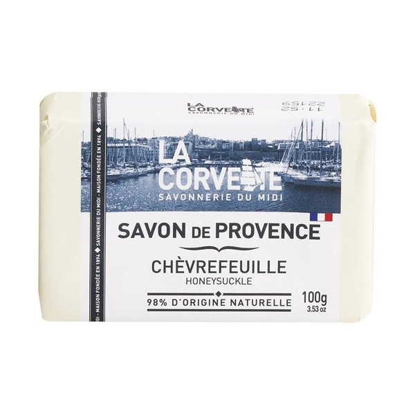 LA CORVETTE - Savon de provence chevrefeuille 100g