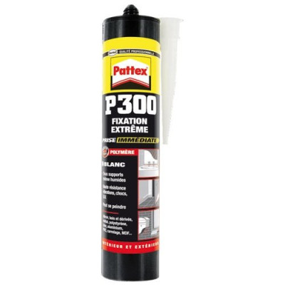 PATTEX COLLE FIXAT PL300 385G BLC PRO (Vendu par 1)
