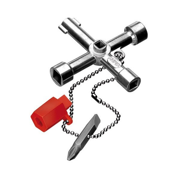 KNIPEX - Clé universelle pour armoire