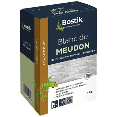 BLANC DE MEUDON 1KG BOSTIK (Vendu par 1)