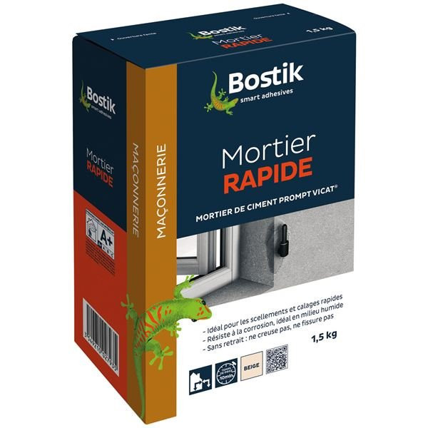 BOSTIK - Mortier rapide 1.5kg