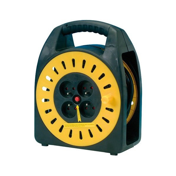 PROFILE  - Enrouleur 15m 3G1.5 4 prises