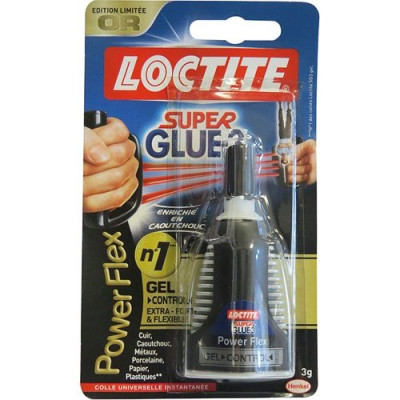 SUPER GLUE3 POWER FLEX CONTROL 3GR (Vendu par 1)