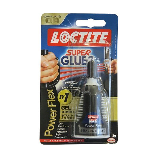 LOCTITE - Super glue3 colle power flex control 3g