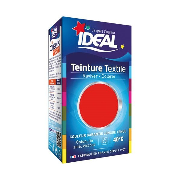 IDEAL - Teinture liquide pour coton - 40 mL - tomate cerise 03