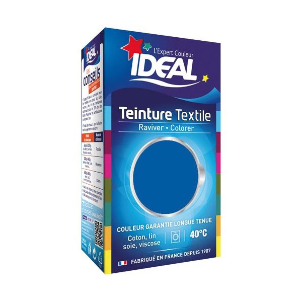 IDEAL - Teinture liquide pour coton - 40 mL - bleu roi 06