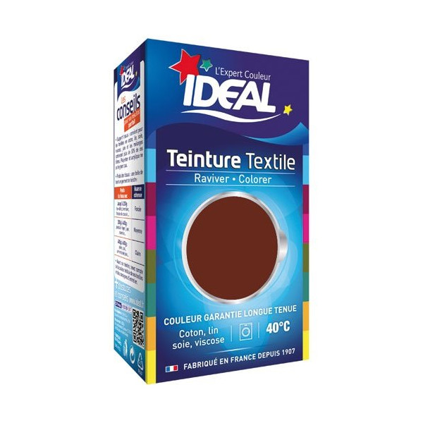 IDEAL - Teinture liquide pour coton - 40 mL - chocolat 10
