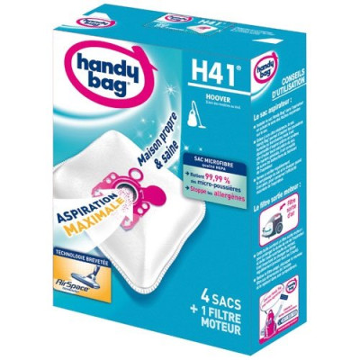 SAC ASPI.HANDY B.N.TIS.X4 HOOVER H41 (Vendu par 1)