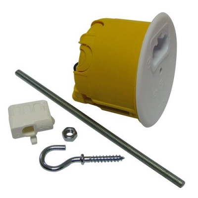 BOITE ENCASTR.LUMINAIRE PLAF.PLAQUE