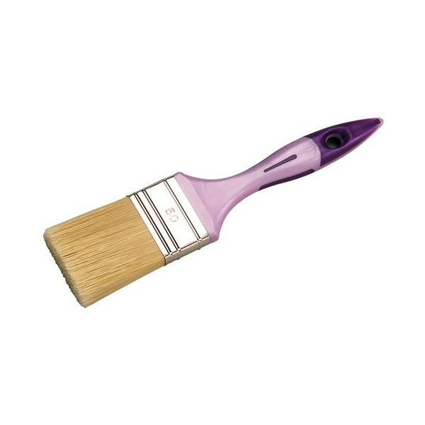 SAVY - Pinceau plat toute peinture largeur 80mm fibres synthétiques