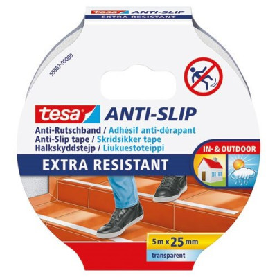 SECURISER RUBAN ANTIDERAPANT TRAN.5X25 (Vendu par 1)