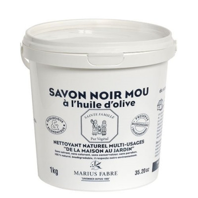 Savon Noir mou à l'huile d'olive 1kg