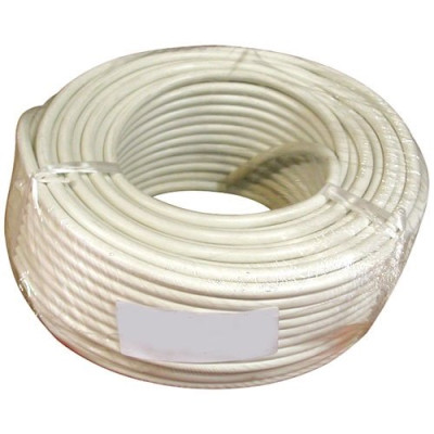 CABLE H05VVF 3X1.5 10M BLANC COURONNE