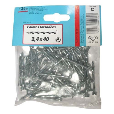 POINTE TORS.TP AC.ZING.60X3.0 130G SC (Vendu par 1)