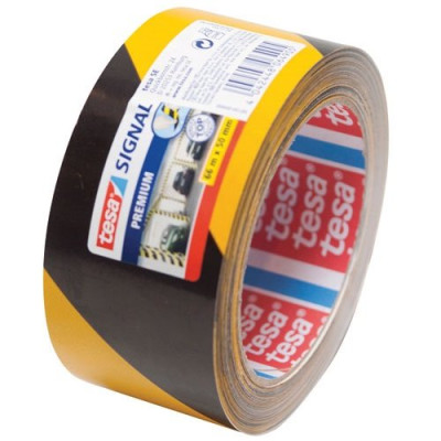 SECURISER RUBAN ADH.SIGNAL.N/JAU.66X50 (Vendu par 1)