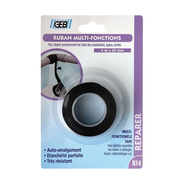 GEB - Adhésif auto-amalgamant 3mx25mm Geb