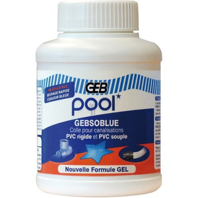POOL GEBSOBLUE POT PLASTIQUE 250ML (Vendu par 1)