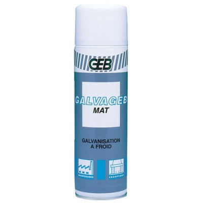 GALVAGEB MAT AEROSOL 650/500ML (Vendu par 1)