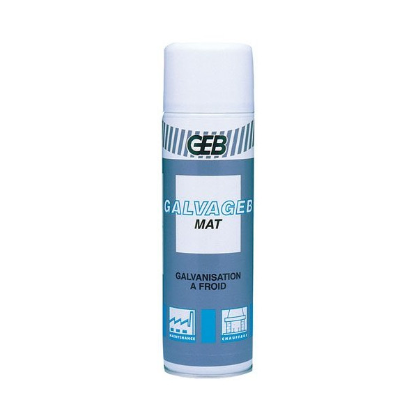 GEB - Galvanisant à froid Galvageb mat aérosol 650/500ml