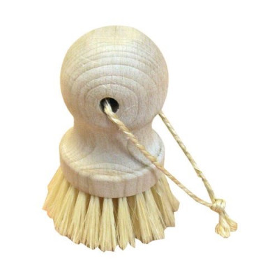 BROSSE LEGUME BOIS BOULE ECOLO TAMPICO (Vendu par 1)