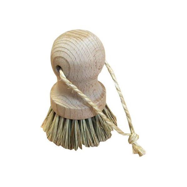 DOMERGUE - Brosse à légumes boule bois brut mélange union écolo