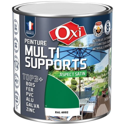 PEINTURE TOP 3METAUX BOIS 500ML VERT.J (Vendu par 1)