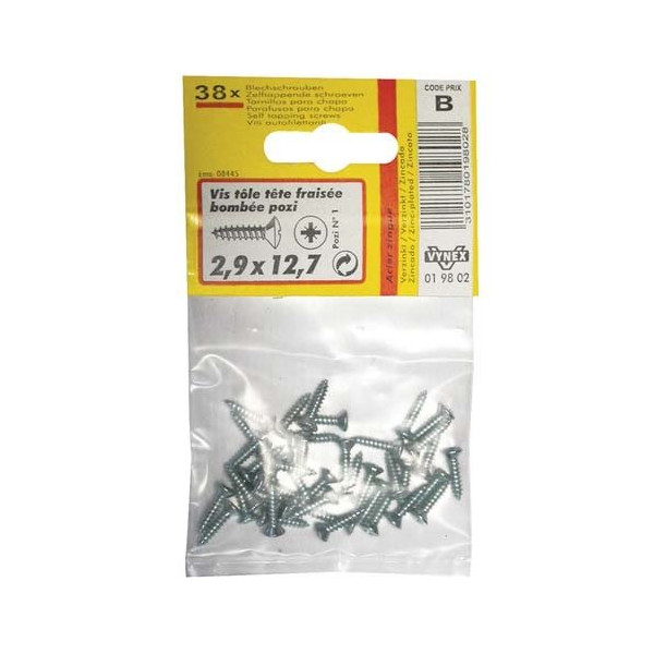 VYNEX - Vis tôle tfb parker 3.94x19