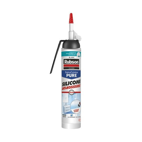 RUBSON - Mastic cuisine/bain 200ml msp blanc