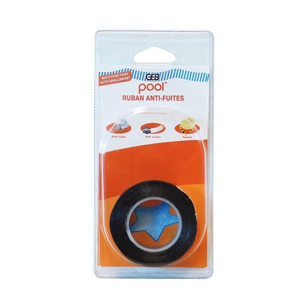 GEB - Ruban anti fuites Pool blister 3mx25mm