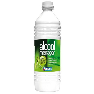 ALCOOL MENAGER PARFUME 1L POMME VERTE (Vendu par 1)