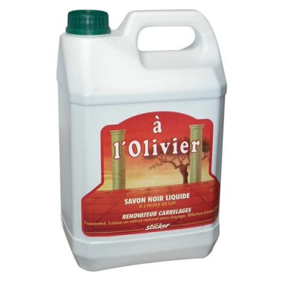 SAVON NOIR A L'OLIVIER 5L (Vendu par 1)