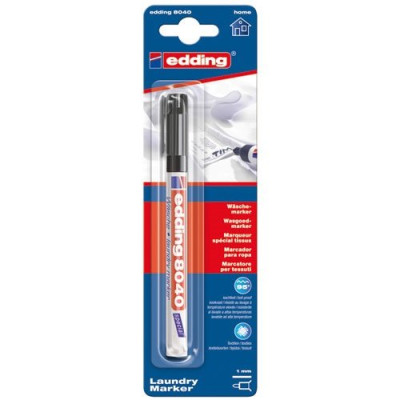 MARQUEUR SPECIAL TISSUS NOIR   8040 (Vendu par 5)