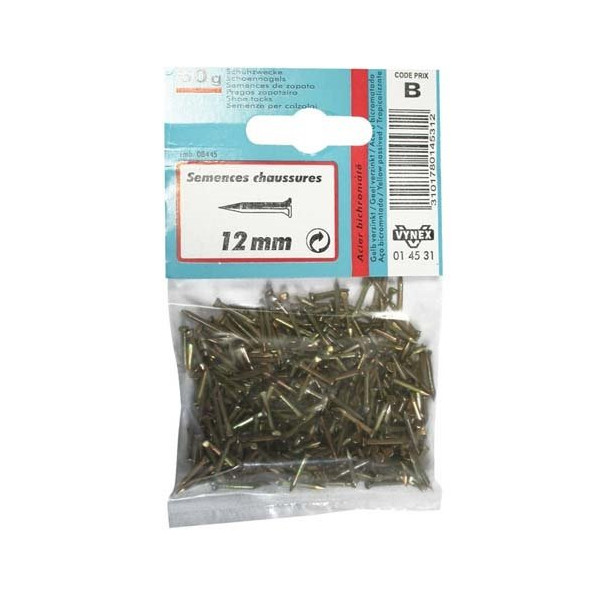 VYNEX - Semence pour chaussures 12mm  60G