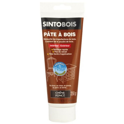 SINTOBOIS PATE 250G CH.FONCE A L'EAU (Vendu par 1)